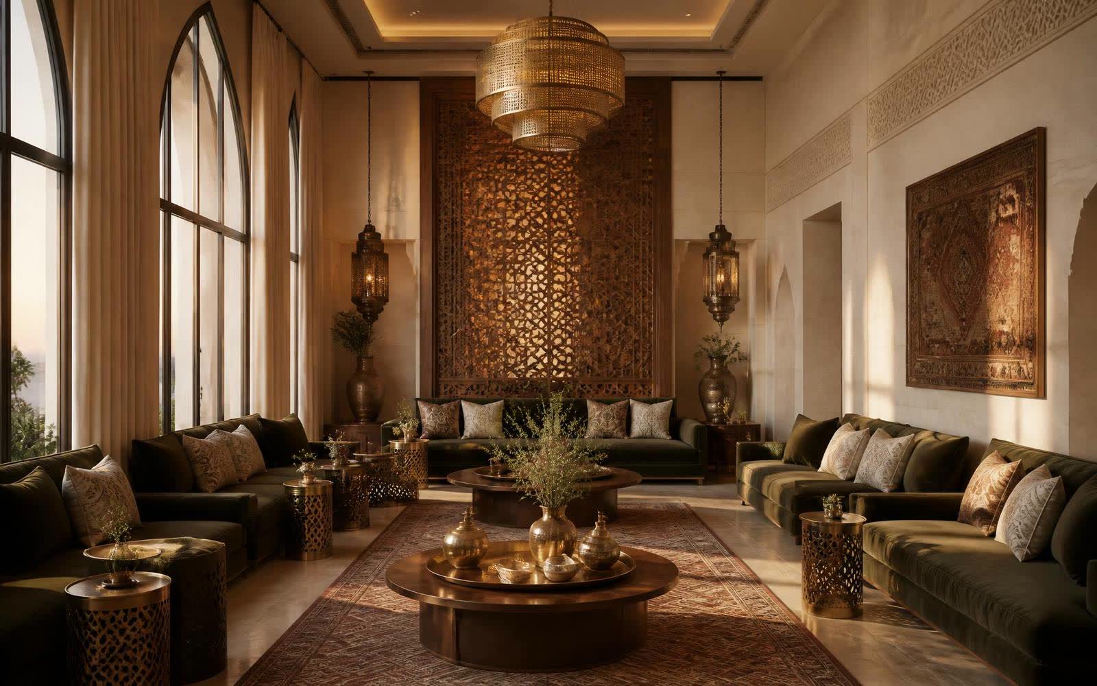 تصميم داخلي فاخر — أسس الريان